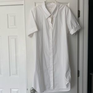 COS white shirt dress